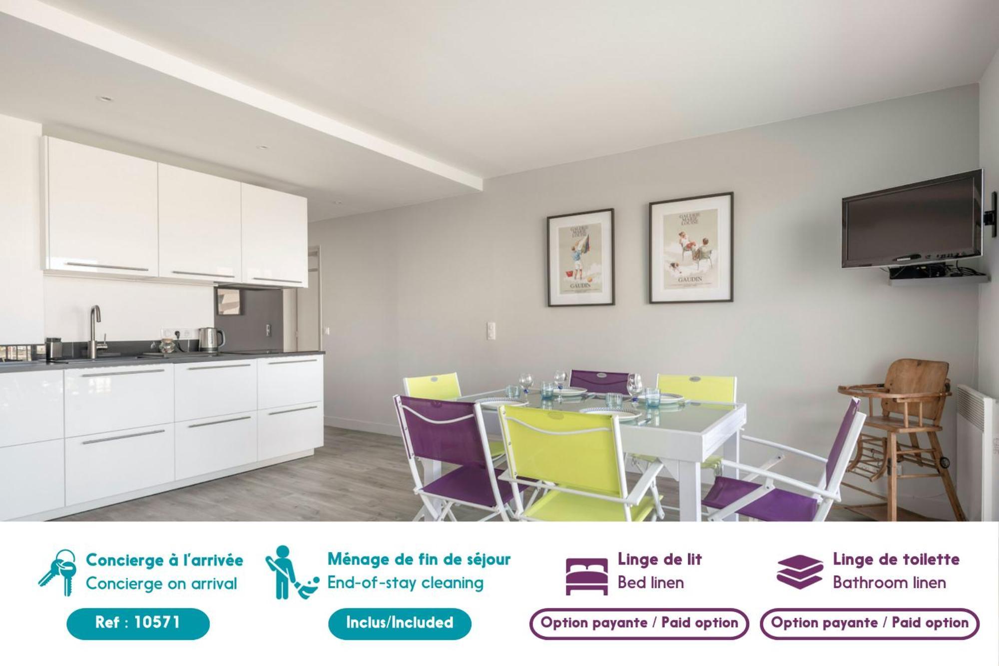 Appartement Pour 4 Avec Vue Sur La Marina Pornichet Dış mekan fotoğraf